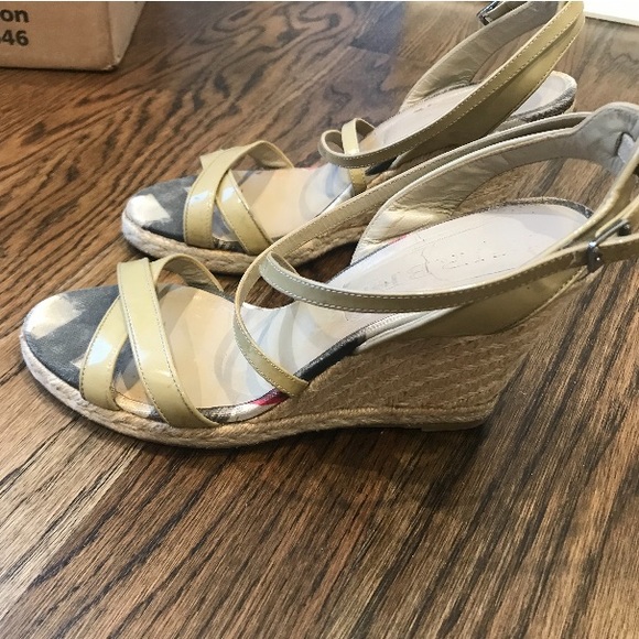 Burberry Wedges - Picture 1 of 2